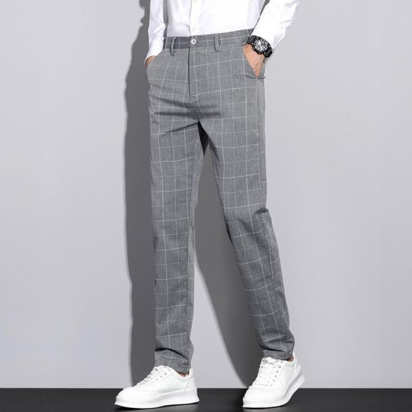 雅格彈力修身休閒長褲 - 3配色（限時特賣 - 5折） 幕峰MuFeng,男裝特賣,5折優惠,快閃活動,限時出清,網路購物,男裝品牌,超值優惠,時尚穿搭,2025特賣