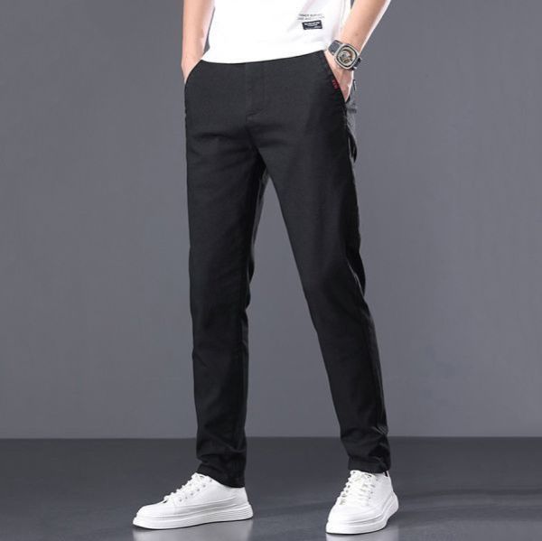 達品彈力休閒小直筒長褲 - 3配色（限時特賣 - 5折） 幕峰MuFeng,男裝特賣,5折優惠,快閃活動,限時出清,網路購物,男裝品牌,超值優惠,時尚穿搭,2025特賣