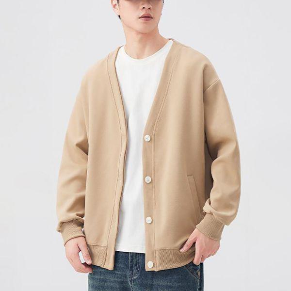 菁研開衫休閒毛衣薄外套 - 2配色（限時特賣 - 5折） 幕峰MuFeng,男裝特賣,5折優惠,快閃活動,限時出清,網路購物,男裝品牌,超值優惠,時尚穿搭,2026特賣