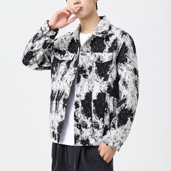 浮繪刺繡時尚外套 - 4配色（限時特賣 - 5折） 幕峰MuFeng,男裝特賣,5折優惠,快閃活動,限時出清,網路購物,男裝品牌,超值優惠,時尚穿搭,2025特賣