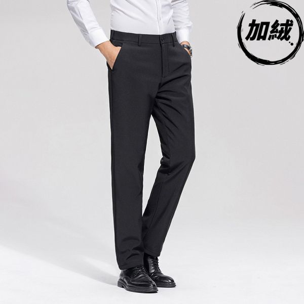 曜鋒羽絨西裝長褲 - 2配色（加絨） 幕峰MuFneg,男裝,西裝褲,大尺碼,羽絨,加厚,冬天,長褲,網路購物,2024