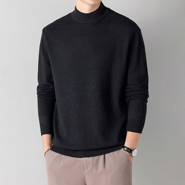 柔序半高領針織毛衣長袖 - 7配色（限時特賣 - 5折） 幕峰MuFeng,男裝特賣,5折優惠,快閃活動,限時出清,網路購物,男裝品牌,超值優惠,時尚穿搭,2026特賣