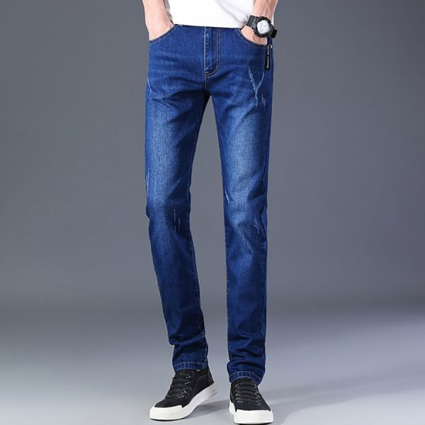 翔翼彈力修身牛仔長褲 - 4配色（限時特賣 - 5折） 幕峰MuFeng,男裝特賣,5折優惠,快閃活動,限時出清,網路購物,男裝品牌,超值優惠,時尚穿搭,2025特賣