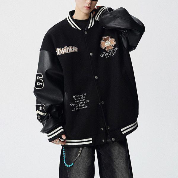 爆潮重磅刺繡質感棒球外套 - 3配色（限時特賣 - 5折） 幕峰MuFeng,男裝特賣,5折優惠,快閃活動,限時出清,網路購物,男裝品牌,超值優惠,時尚穿搭,2026特賣