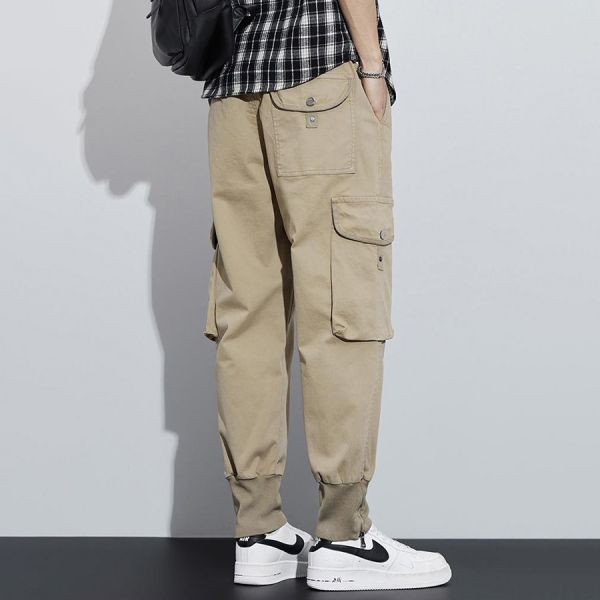 野華工裝束口長褲 - 3配色（限時特賣 - 5折） 幕峰MuFeng,男裝特賣,5折優惠,快閃活動,限時出清,網路購物,男裝品牌,超值優惠,時尚穿搭,2025特賣