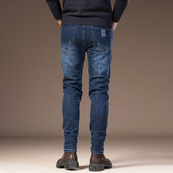 靛徒彈力修身牛仔長褲 - 1配色（限時特賣 - 5折） 幕峰MuFeng,男裝特賣,5折優惠,快閃活動,限時出清,網路購物,男裝品牌,超值優惠,時尚穿搭,2026特賣