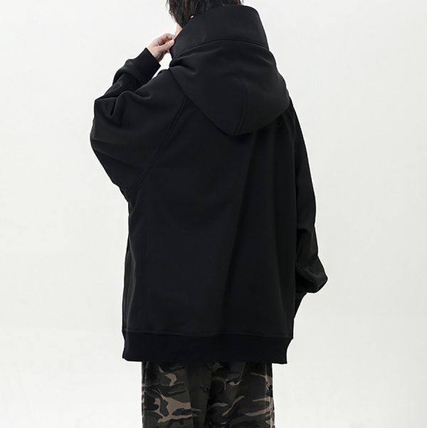 毆吉潮流連帽長袖 - 4配色 幕峰MuFeng,連帽衛衣男,高街風衛衣,潮流男裝,寬鬆版型上衣,街頭穿搭,百搭外套,秋冬長袖上衣,質感衛衣,休閒潮牌