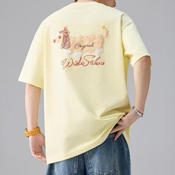 牧辰重磅印花潮流短袖 - 3配色（限時特賣 - 5折） 幕峰MuFeng,男裝特賣,5折優惠,快閃活動,限時出清,網路購物,男裝品牌,超值優惠,時尚穿搭,2026特賣