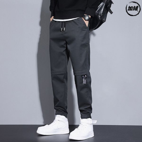 翔陽休閒縮口長褲 - 2配色（加絨）（限時特賣 - 5折） 幕峰MuFeng,男裝特賣,5折優惠,快閃活動,限時出清,網路購物,男裝品牌,超值優惠,時尚穿搭,2025特賣