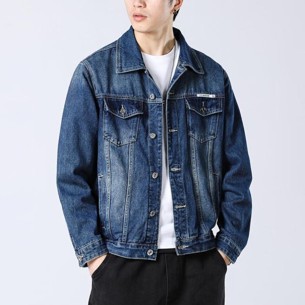 武道工裝牛仔外套 - 1配色 幕峰,班服,團服,流行,免運,穿搭,男裝,品牌,網購