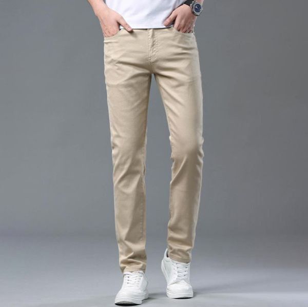 歐皇彈力修身牛仔長褲 - 1配色（限時特賣 - 5折） 幕峰MuFeng,男裝特賣,5折優惠,快閃活動,限時出清,網路購物,男裝品牌,超值優惠,時尚穿搭,2026特賣