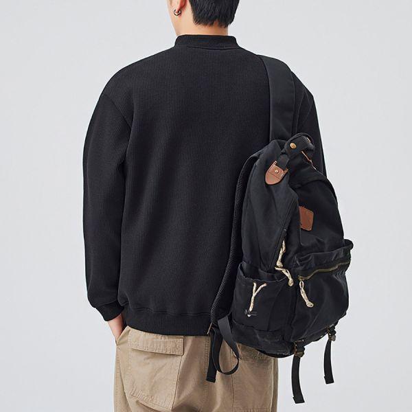 勁序重磅加厚潮流半拉鍊長袖 - 3配色（限時特賣 - 5折） 幕峰MuFeng,男裝特賣,5折優惠,快閃活動,限時出清,網路購物,男裝品牌,超值優惠,時尚穿搭,2026特賣