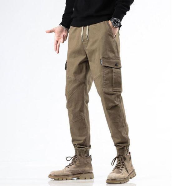 拓峰工裝休閒九分縮口長褲 - 3配色（限時特賣 - 5折） 幕峰MuFeng,男裝特賣,5折優惠,快閃活動,限時出清,網路購物,男裝品牌,超值優惠,時尚穿搭,2026特賣