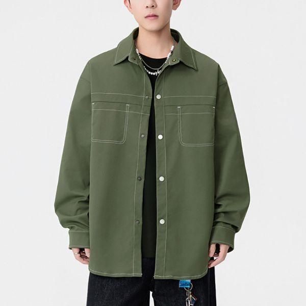 拓鋒質感工裝襯衫外套 - 3配色（限時特賣 - 5折） 幕峰MuFeng,男裝特賣,5折優惠,快閃活動,限時出清,網路購物,男裝品牌,超值優惠,時尚穿搭,2026特賣