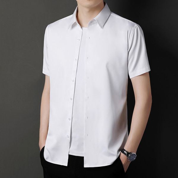 品質清涼襯衫短袖 - 4配色 幕峰,班服,團服,流行,免運,穿搭,男裝,品牌,網購