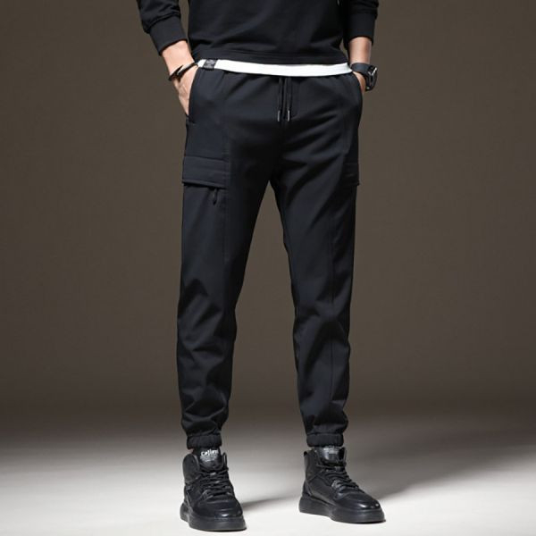 高逸重磅修身縮口九分長褲 - 2配色（限時特賣 - 5折） 幕峰MuFeng,男裝特賣,5折優惠,快閃活動,限時出清,網路購物,男裝品牌,超值優惠,時尚穿搭,2025特賣