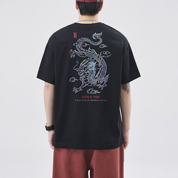 龍魂重磅印花短袖 - 1配色 幕峰,班服,團服,外套,褲子,襯衫,男裝,牛仔褲,網路購物,購物