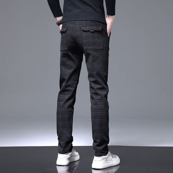 霧格休閒修身長褲 - 2配色（限時特賣 - 5折） 幕峰MuFeng,男裝特賣,5折優惠,快閃活動,限時出清,網路購物,男裝品牌,超值優惠,時尚穿搭,2026特賣
