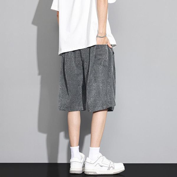 夏行舒適休閒短褲 - 4配色 幕峰MuFeng,休閒短褲男,寬鬆短褲,男士短褲,潮流短褲,夏季男短褲,百搭短褲,舒適短褲,休閒穿搭,男裝下身