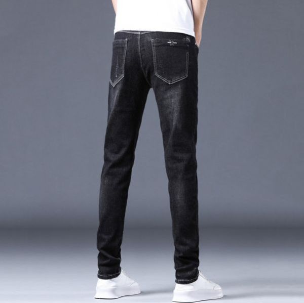 驍戰彈力修身牛仔長褲 - 2配色（限時特賣 - 5折） 幕峰MuFeng,男裝特賣,5折優惠,快閃活動,限時出清,網路購物,男裝品牌,超值優惠,時尚穿搭,2025特賣