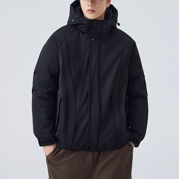 極暖防風連帽休閒保暖外套 - 4配色（限時特賣 - 5折） 幕峰MuFeng,男裝特賣,5折優惠,快閃活動,限時出清,網路購物,男裝品牌,超值優惠,時尚穿搭,2026特賣