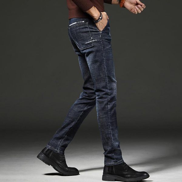 雄豪彈力修身牛仔長褲 - 1配色（限時特賣 - 5折） 幕峰MuFeng,男裝特賣,5折優惠,快閃活動,限時出清,網路購物,男裝品牌,超值優惠,時尚穿搭,2026特賣