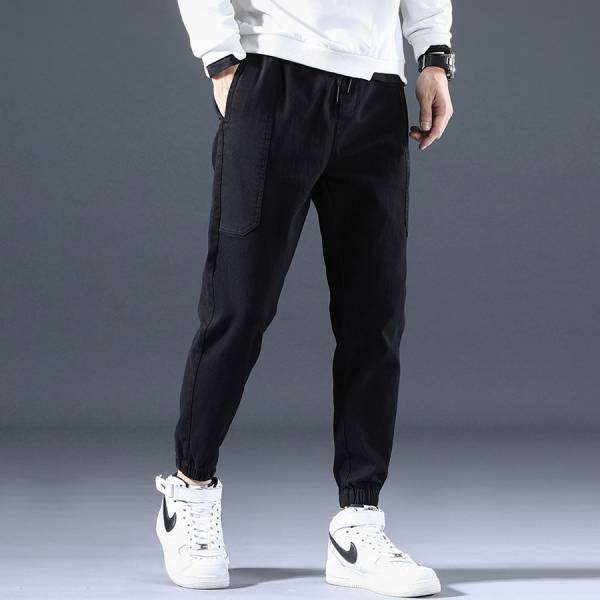 秋穗牛仔束口長褲 - 3配色 幕峰,Mufeng,優惠,流行,服飾,免運,百搭,男裝,品牌,網購