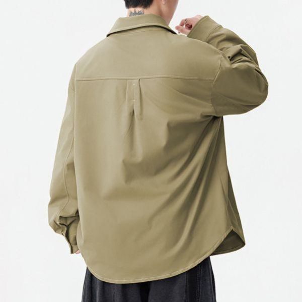 拓鋒質感工裝襯衫外套 - 3配色（限時特賣 - 5折） 幕峰MuFeng,男裝特賣,5折優惠,快閃活動,限時出清,網路購物,男裝品牌,超值優惠,時尚穿搭,2026特賣