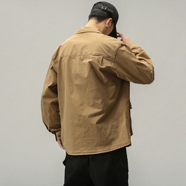 武豐工裝休閒襯衫外套 - 3配色 幕峰,班服,團服,外套,褲子,襯衫,男裝,牛仔褲,網路購物,購物