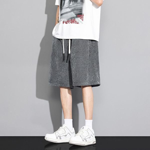 夏行舒適休閒短褲 - 4配色 幕峰MuFeng,休閒短褲男,寬鬆短褲,男士短褲,潮流短褲,夏季男短褲,百搭短褲,舒適短褲,休閒穿搭,男裝下身