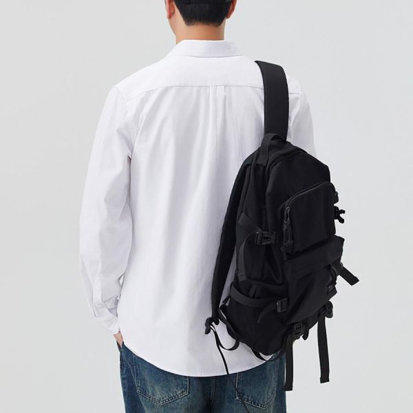 簡約純棉休閒襯衫長袖 - 4配色 幕峰MuFeng,純棉襯衫男,洗水襯衫,寬鬆襯衫,長袖襯衫男,休閒襯衫,日系襯衫,百搭襯衫,男士上衣,簡約男裝