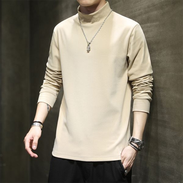 簡約半高領休閒長袖 - 8配色（限時特賣 - 5折） 幕峰MuFeng,男裝特賣,5折優惠,快閃活動,限時出清,網路購物,男裝品牌,超值優惠,時尚穿搭,2026特賣