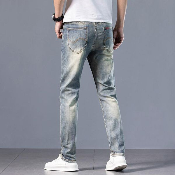 懷典休閒直筒牛仔長褲 - 1配色（限時特賣 - 5折） 幕峰MuFeng,男裝特賣,5折優惠,快閃活動,限時出清,網路購物,男裝品牌,超值優惠,時尚穿搭,2025特賣