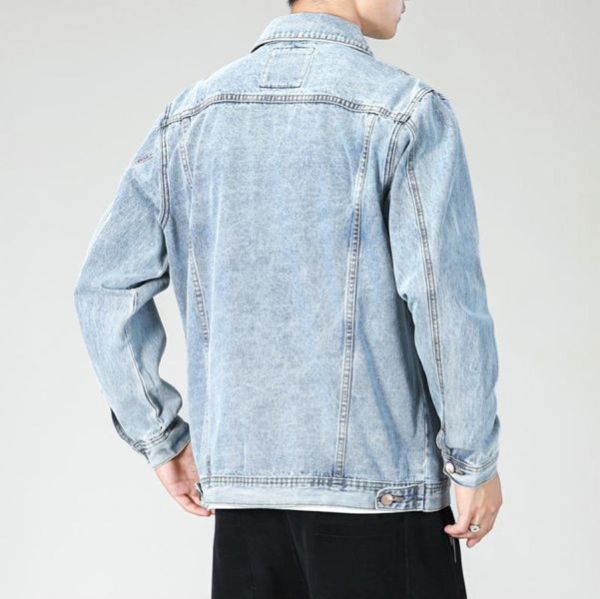 驍雄牛仔休閒外套 - 2配色（限時特賣 - 5折） 幕峰MuFeng,男裝特賣,5折優惠,快閃活動,限時出清,網路購物,男裝品牌,超值優惠,時尚穿搭,2026特賣