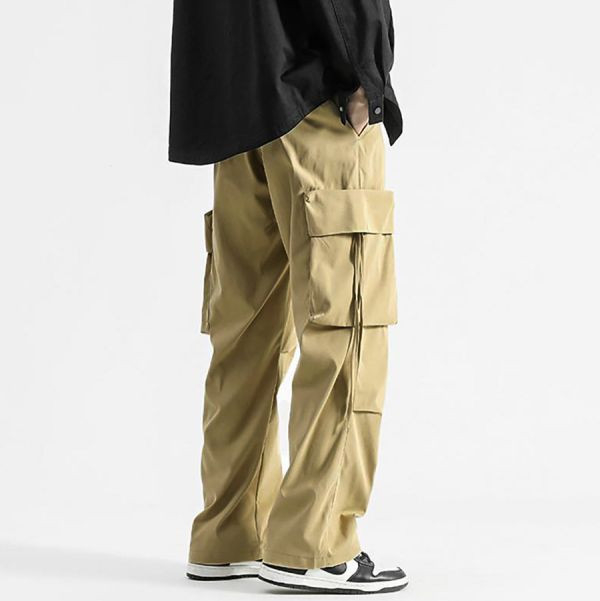 星旗工裝直筒休閒長褲 - 3配色（限時特賣 - 5折） 幕峰MuFeng,男裝特賣,5折優惠,快閃活動,限時出清,網路購物,男裝品牌,超值優惠,時尚穿搭,2025特賣