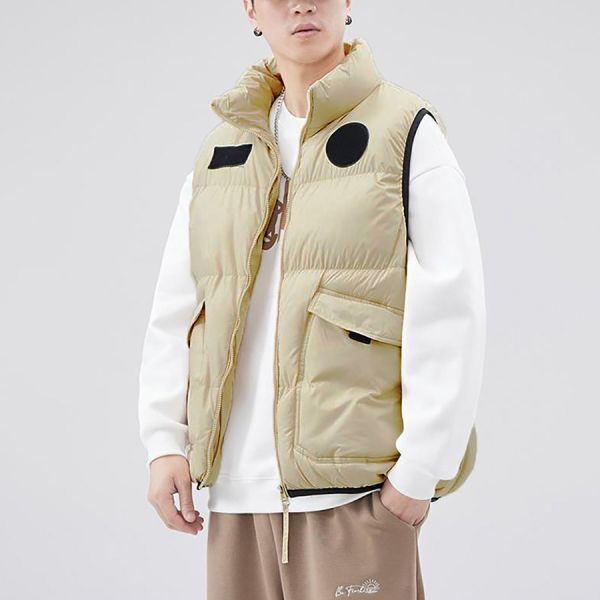 圓槓立領羽絨背心 - 3配色（限時特賣 - 4折） 幕峰MuFeng,男裝特賣,5折優惠,快閃活動,限時出清,網路購物,男裝品牌,超值優惠,時尚穿搭,2025特賣