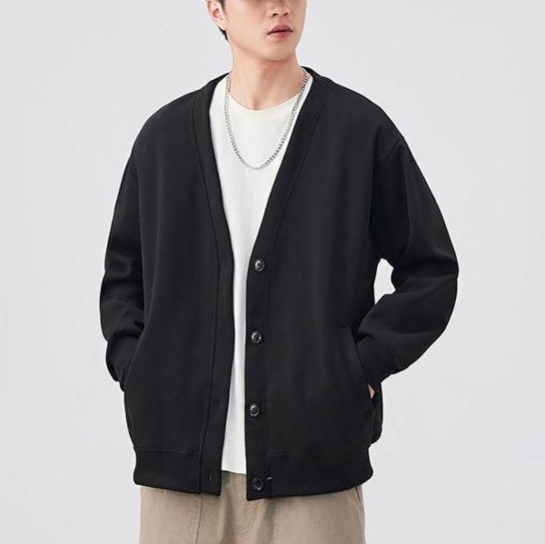 菁研開衫休閒毛衣薄外套 - 2配色（限時特賣 - 5折） 幕峰MuFeng,男裝特賣,5折優惠,快閃活動,限時出清,網路購物,男裝品牌,超值優惠,時尚穿搭,2026特賣