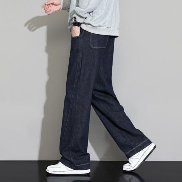 酷勢休閒直筒牛仔長褲 - 1配色（限時特賣 - 5折） 幕峰MuFeng,男裝特賣,5折優惠,快閃活動,限時出清,網路購物,男裝品牌,超值優惠,時尚穿搭,2025特賣