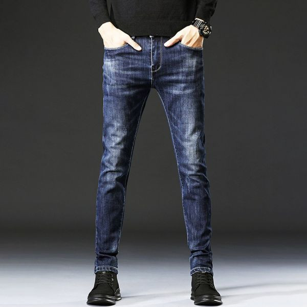 精戰彈力修身牛仔長褲 - 2配色（限時特賣 - 5折） 幕峰MuFeng,男裝特賣,5折優惠,快閃活動,限時出清,網路購物,男裝品牌,超值優惠,時尚穿搭,2025特賣