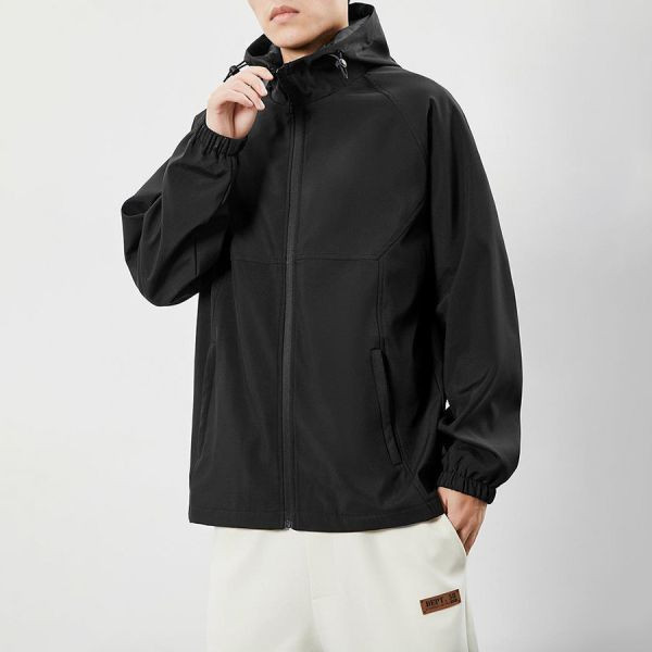 輕奢防風連帽外套 - 2配色（限時特賣 - 5折） 幕峰MuFeng,男裝特賣,5折優惠,快閃活動,限時出清,網路購物,男裝品牌,超值優惠,時尚穿搭,2025特賣