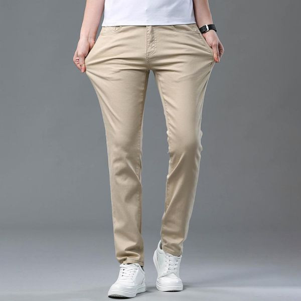 歐皇彈力修身牛仔長褲 - 1配色（限時特賣 - 5折） 幕峰MuFeng,男裝特賣,5折優惠,快閃活動,限時出清,網路購物,男裝品牌,超值優惠,時尚穿搭,2026特賣