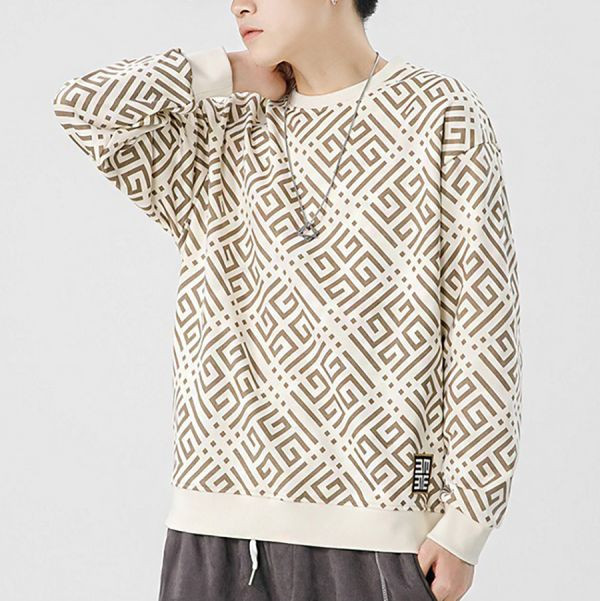 迴印潮流長袖 - 3配色（限時特賣 - 5折） 幕峰MuFeng,男裝特賣,5折優惠,快閃活動,限時出清,網路購物,男裝品牌,超值優惠,時尚穿搭,2026特賣