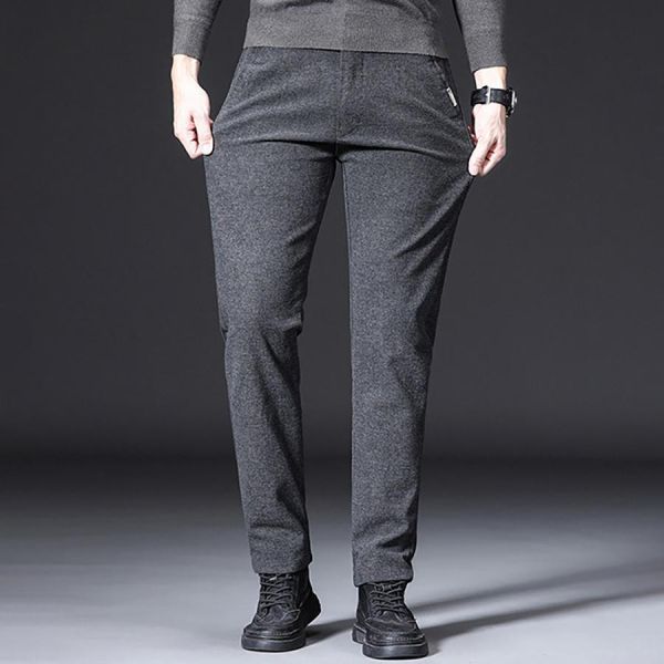 雅川彈力休閒直筒長褲 - 3配色 幕峰MuFeng,休閒長褲男,寬鬆直筒褲,彈力長褲,春夏男裝,潮牌休閒褲,百搭長褲,日常穿搭褲,舒適男褲,男士下身穿搭