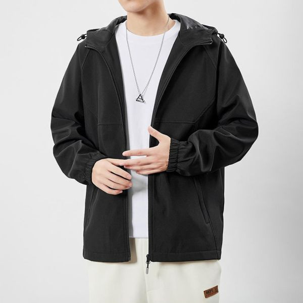 輕奢防風連帽外套 - 2配色（限時特賣 - 5折） 幕峰MuFeng,男裝特賣,5折優惠,快閃活動,限時出清,網路購物,男裝品牌,超值優惠,時尚穿搭,2025特賣