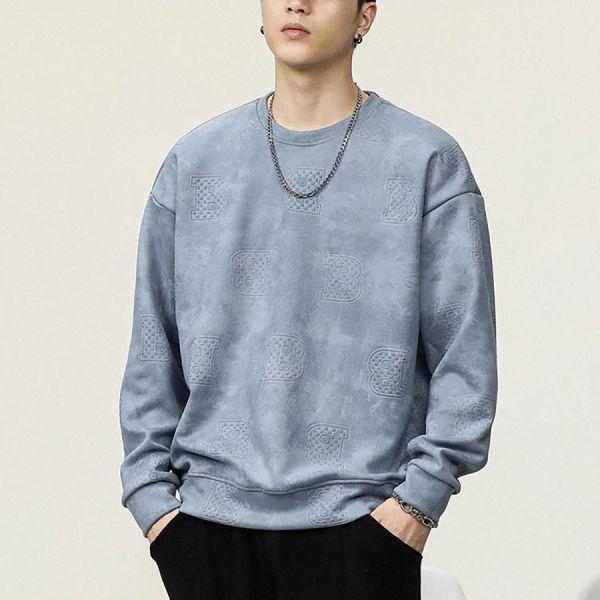 煌涂重磅麂皮絨潮流長袖 - 4配色（限時特賣 - 5折） 幕峰MuFeng,男裝特賣,5折優惠,快閃活動,限時出清,網路購物,男裝品牌,超值優惠,時尚穿搭,2026特賣