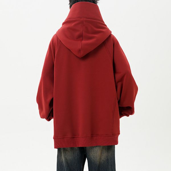 毆吉潮流連帽長袖 - 4配色 幕峰MuFeng,連帽衛衣男,高街風衛衣,潮流男裝,寬鬆版型上衣,街頭穿搭,百搭外套,秋冬長袖上衣,質感衛衣,休閒潮牌