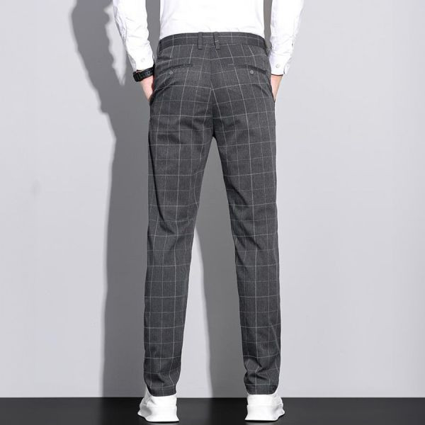 雅格彈力修身休閒長褲 - 3配色（限時特賣 - 5折） 幕峰MuFeng,男裝特賣,5折優惠,快閃活動,限時出清,網路購物,男裝品牌,超值優惠,時尚穿搭,2025特賣