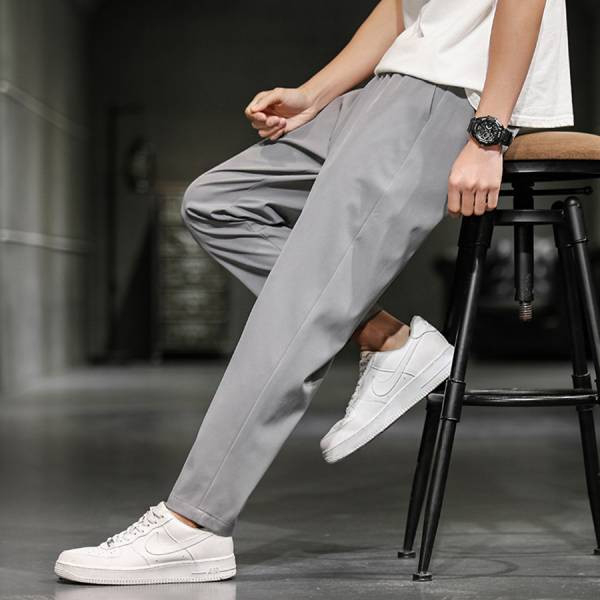 簡約居家休閒長褲（無束口） - 2配色（限時特賣 - 5折） 幕峰MuFeng,男裝特賣,5折優惠,快閃活動,限時出清,網路購物,男裝品牌,超值優惠,時尚穿搭,2026特賣