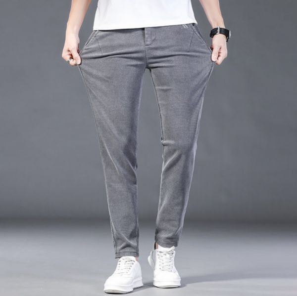 華格彈力休閒長褲 - 3配色（限時特賣 - 5折） 幕峰MuFeng,男裝特賣,5折優惠,快閃活動,限時出清,網路購物,男裝品牌,超值優惠,時尚穿搭,2025特賣