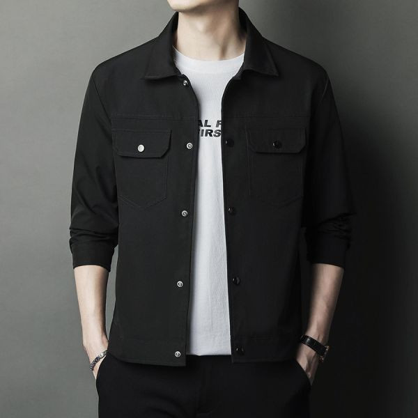 飛休翻領休閒外套 - 3配色（限時特賣 - 5折） 幕峰MuFeng,男裝特賣,5折優惠,快閃活動,限時出清,網路購物,男裝品牌,超值優惠,時尚穿搭,2026特賣